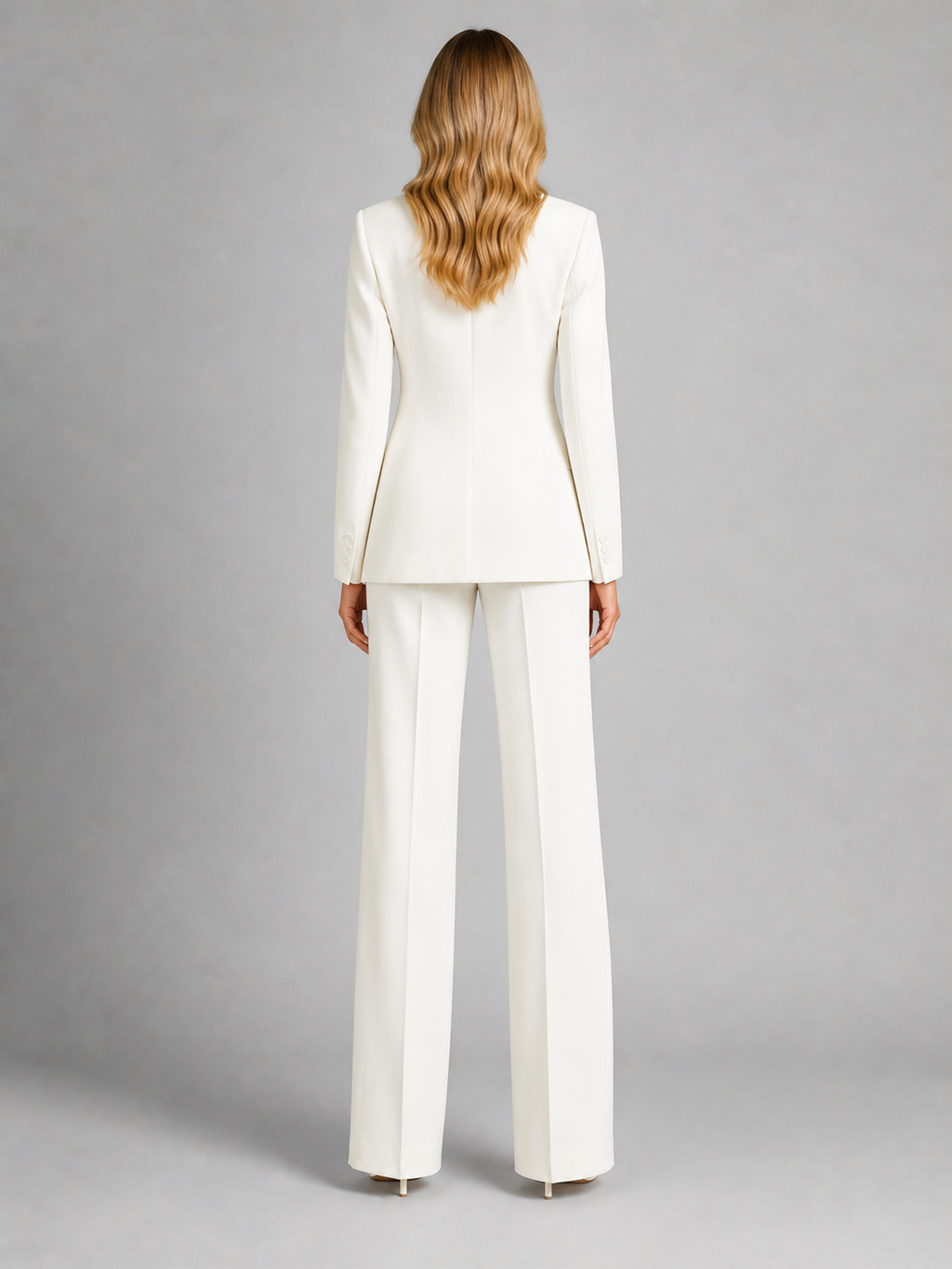 Women’s outfit: Fitted blazer and wide-leg trousers - J&B; - 6 - London-stylehouse.com