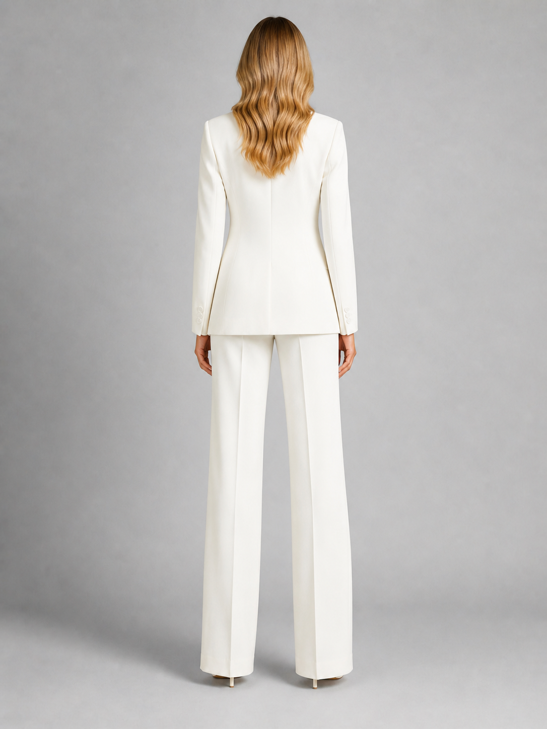 Women’s outfit: Fitted blazer and wide-leg trousers - J&B; - 6 - London-stylehouse.com