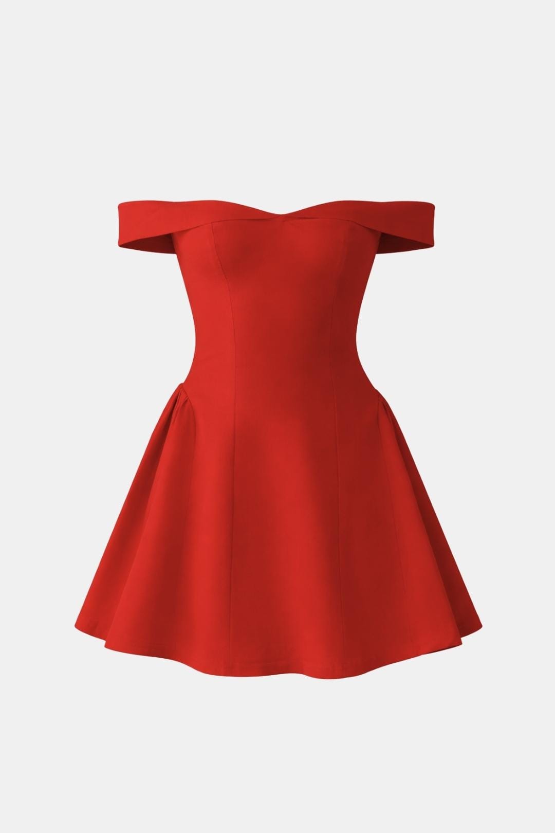 Emilia – Off-Shoulder Sculpted Dress - Image 4