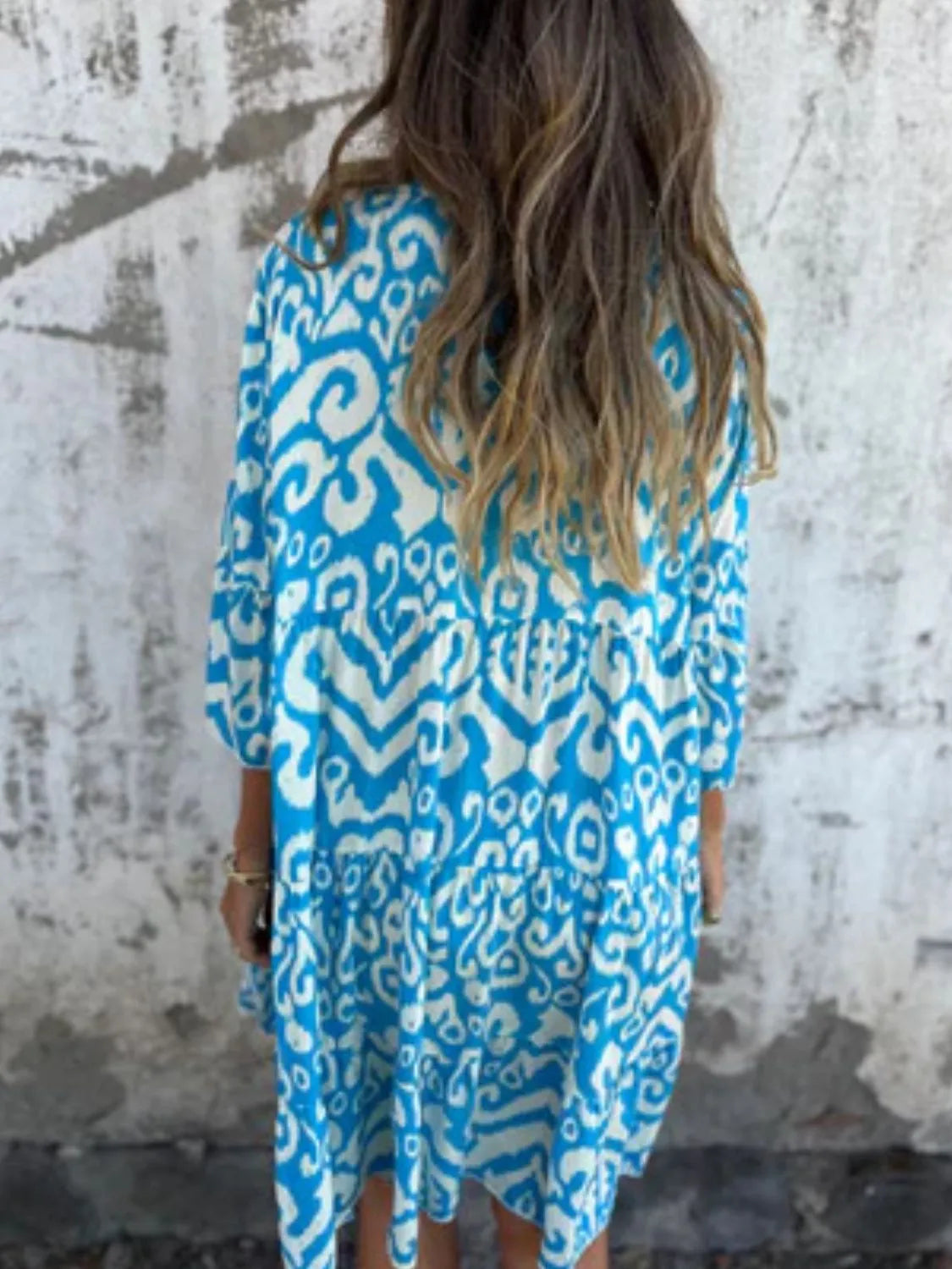 Lea – Women Floral Print Summer Dress - Image 25