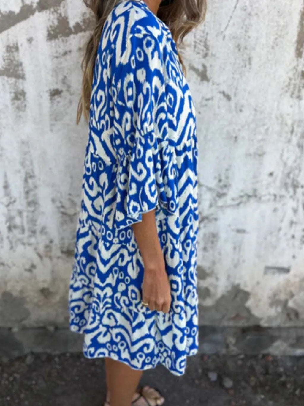 Lea – Women Floral Print Summer Dress - Image 5