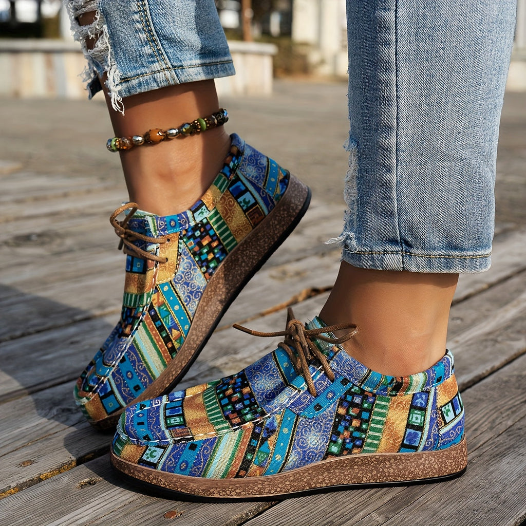 Ava – Women Vibrant Patchwork Sneaker - Image 5