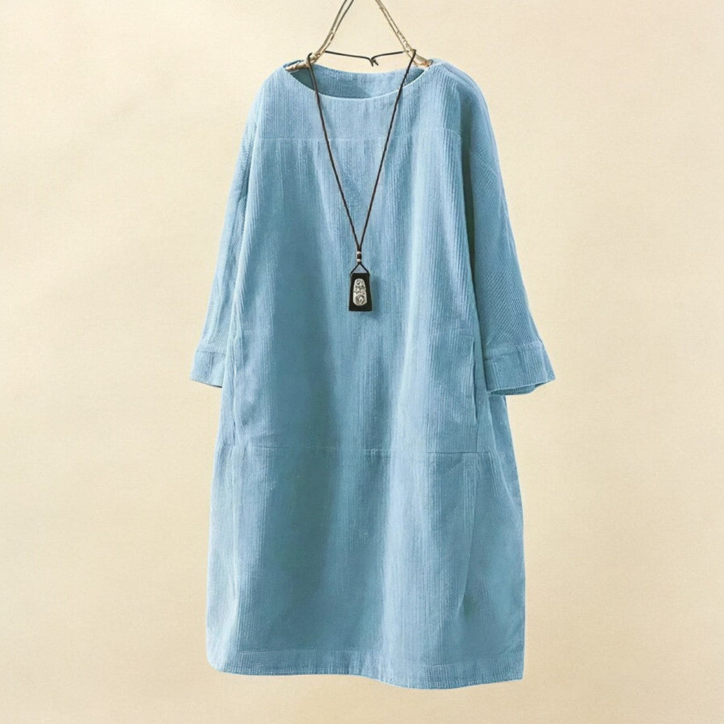 Kirsten – Women Casual Corduroy Dress - Image 2