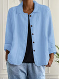 Clara – Women Jacket with Button Closure Jacket - Image 1
