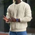 Iván – Textured Knit Jumper for Men