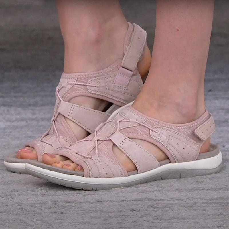 Mila – Women Casual Velcro straps Sandals - Image 2