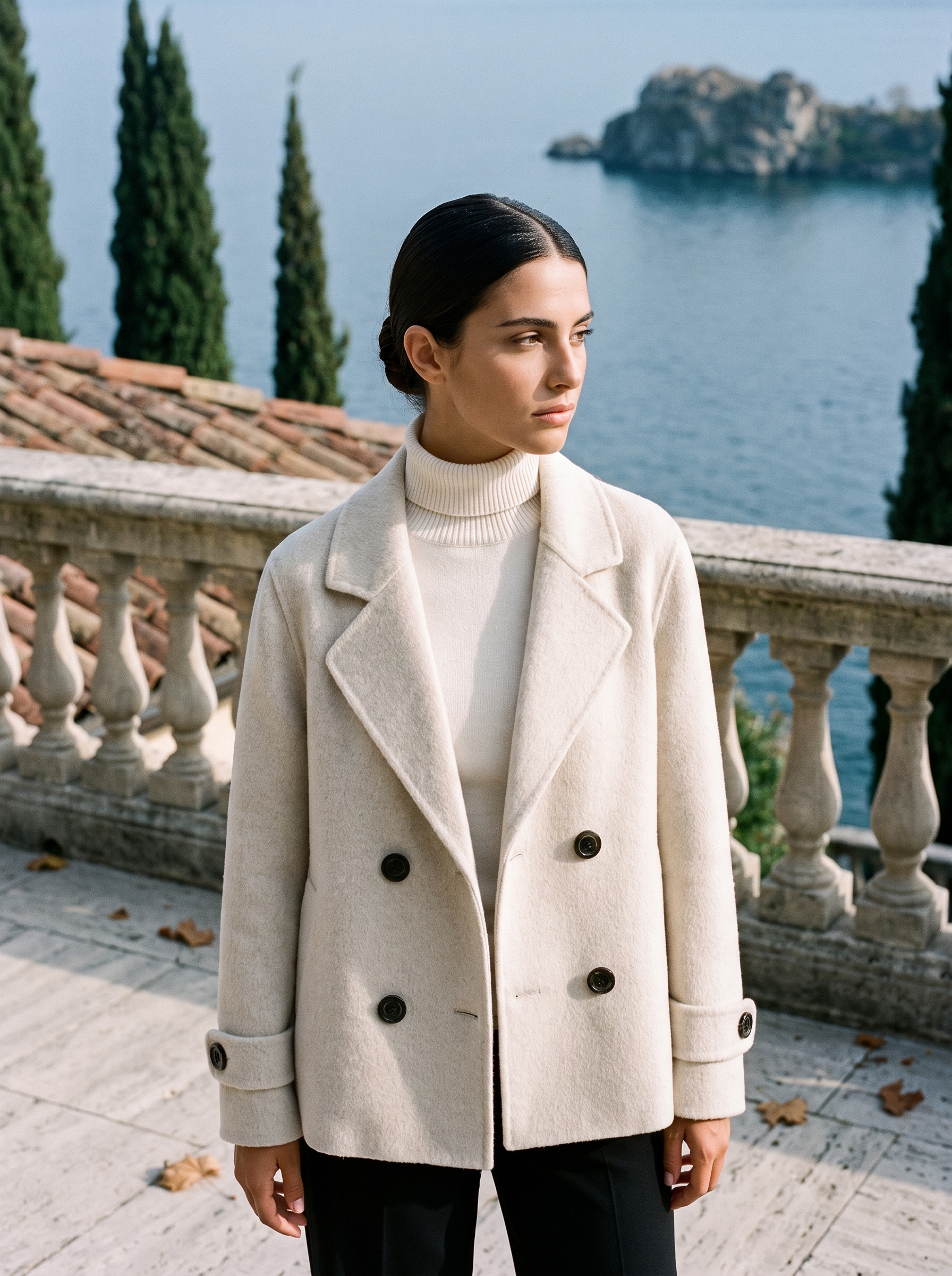 Double-breasted women’s jacket with a relaxed fit - J&B; - 1 - London-stylehouse.com