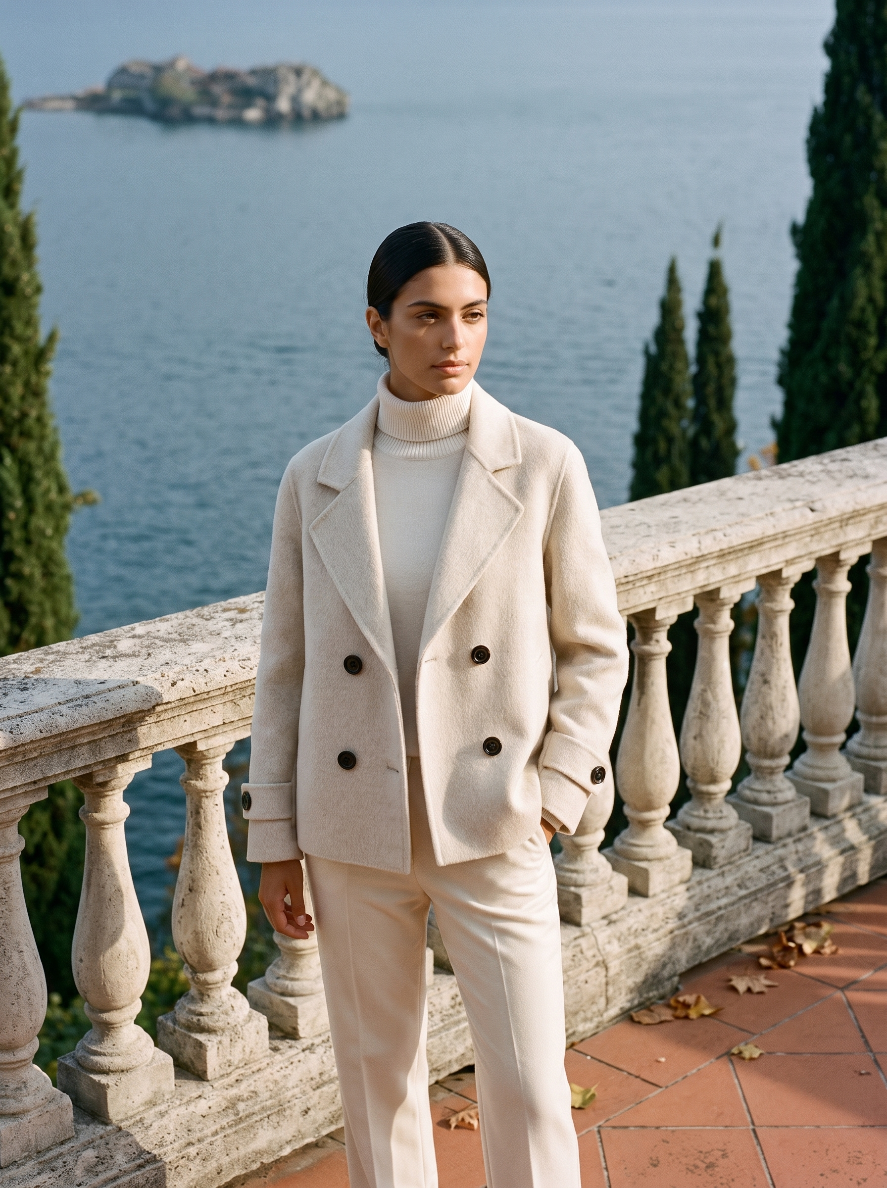 Double-breasted women’s jacket with a relaxed fit - J&B; - 2 - London-stylehouse.com