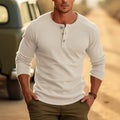 Henley Sweater for Men - Long Sleeve - Image 3