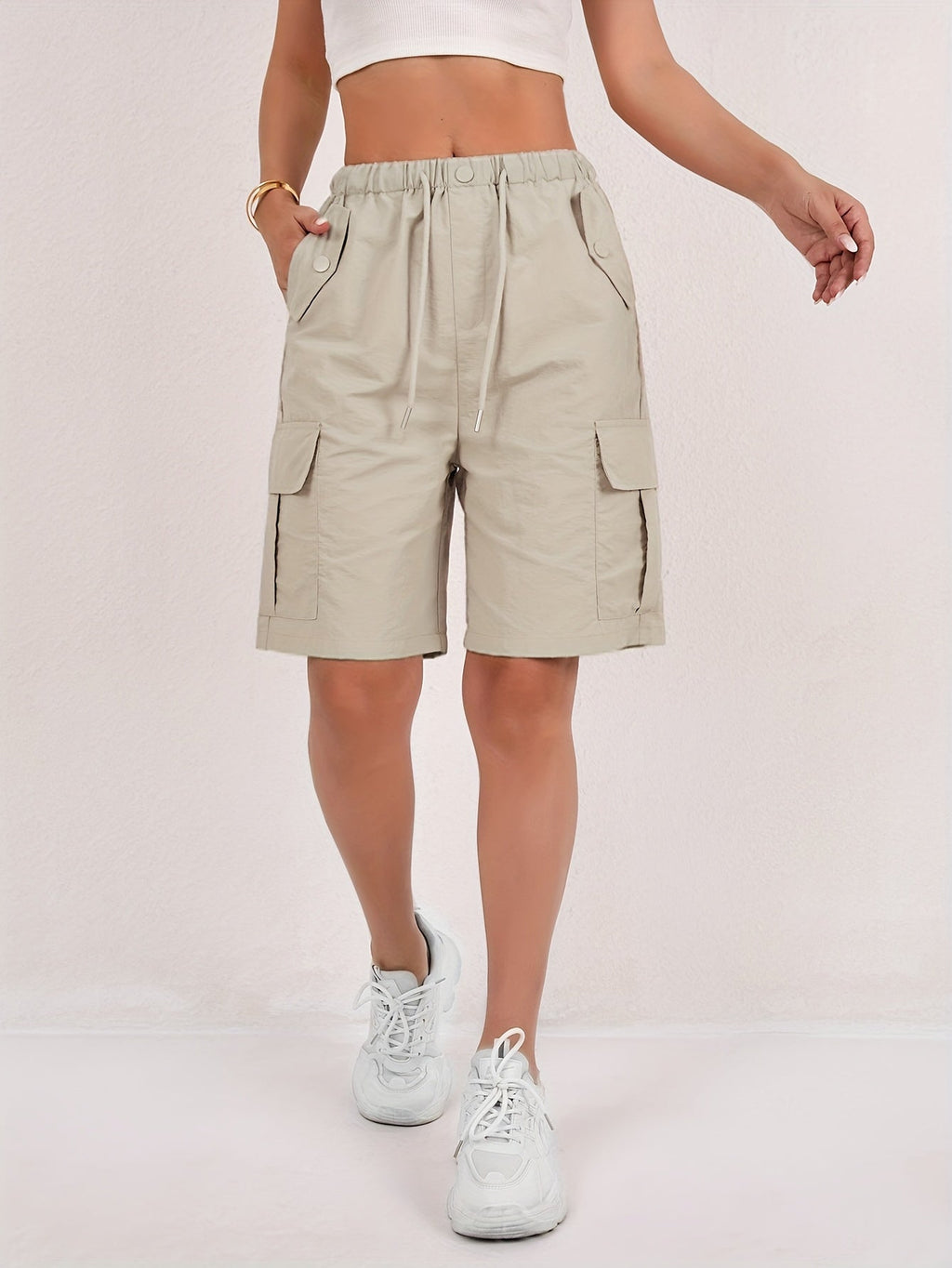 Lightweight Quick-Dry Cargo Shorts – Image 3