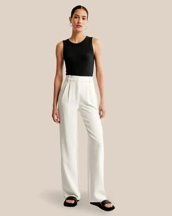 Brigitte – Women Slim Fit Tailored Trousers Trousers - Image 3
