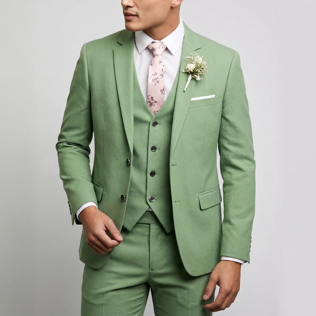 Leon – Tailored Three-piece elegant Suit for Men
