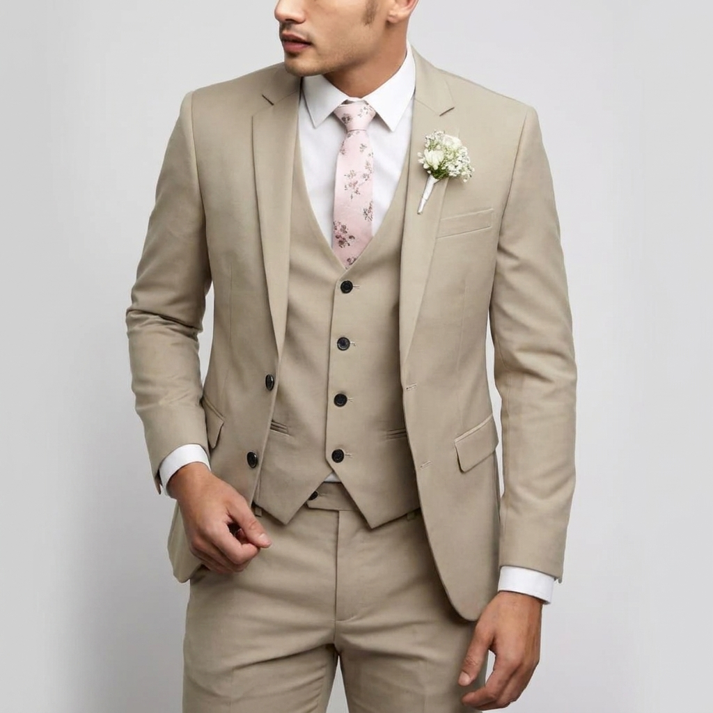 Leon – Tailored Three-piece elegant Suit for Men