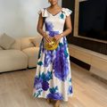 Kirsten – Women Floral Print Midi Dress