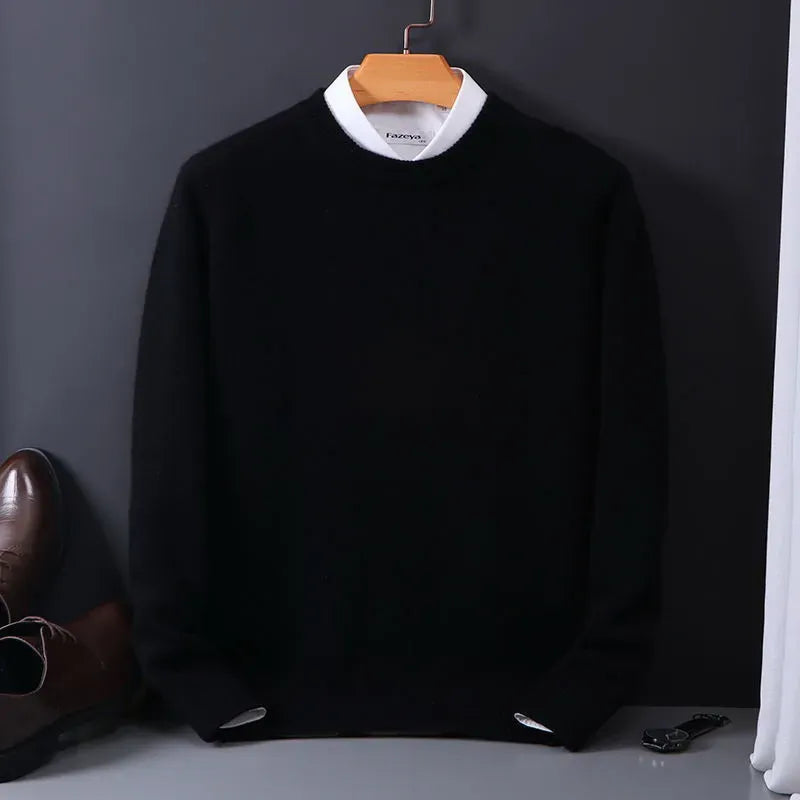 Men's Pullover with Classic Fit and Soft Texture | L&S
