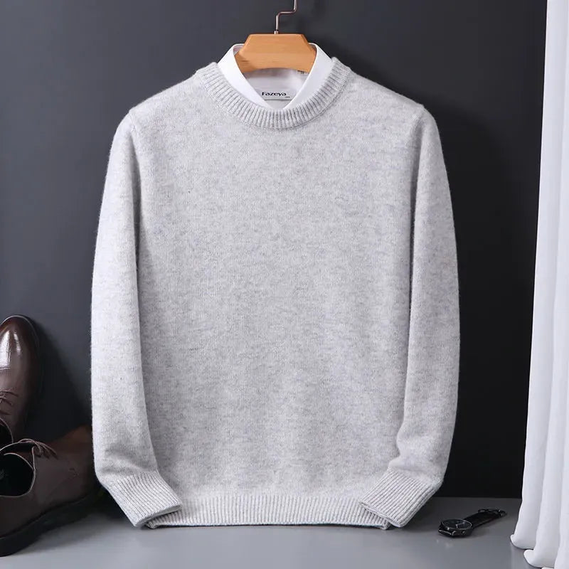 Men's Pullover with Classic Fit and Soft Texture | L&S