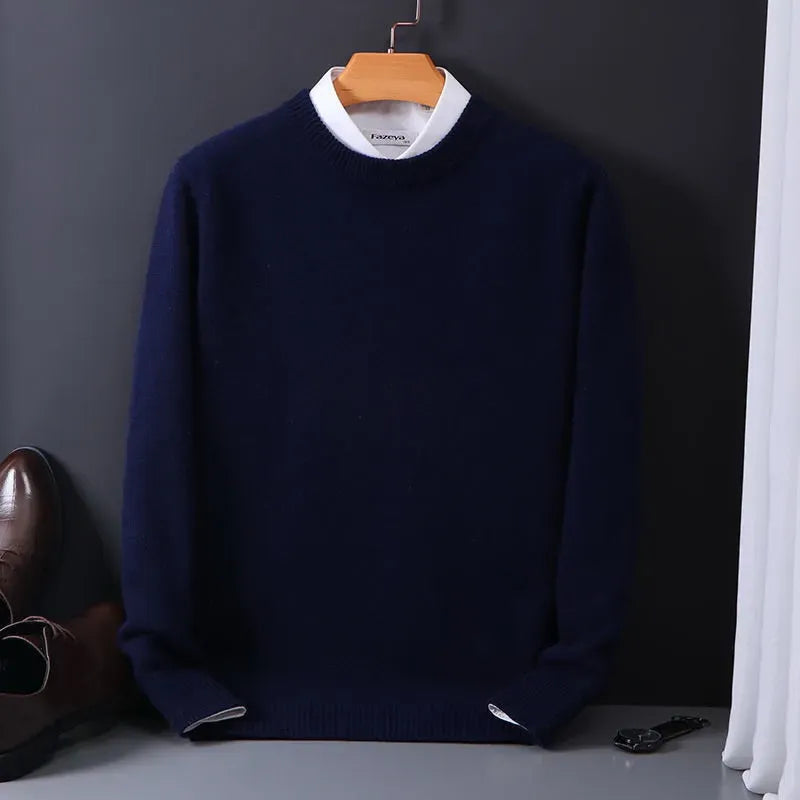 Men's Pullover with Classic Fit and Soft Texture | L&S