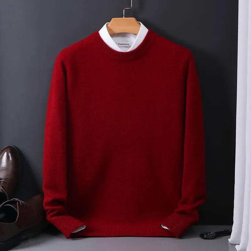 Men's Pullover with Classic Fit and Soft Texture | L&S