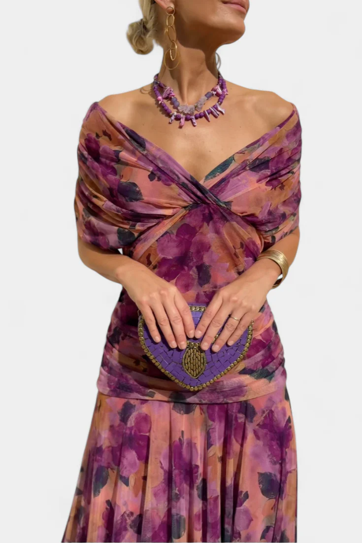 Kirsten – Elegant Off-Shoulder Maxi Dress for Women - Image 14