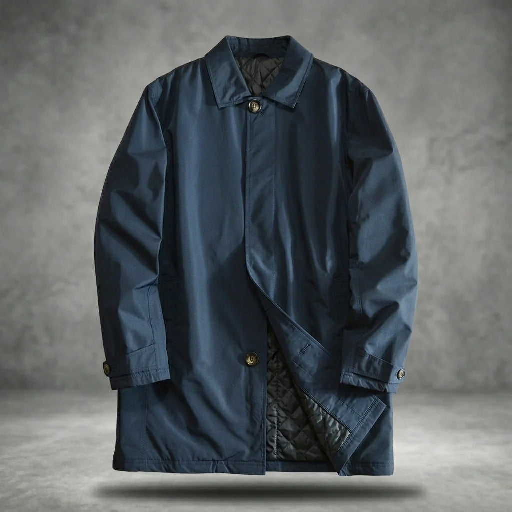 Men's Jacket | Tailored Fit with Button Fastening | L&S - 5 - London-stylehouse.com