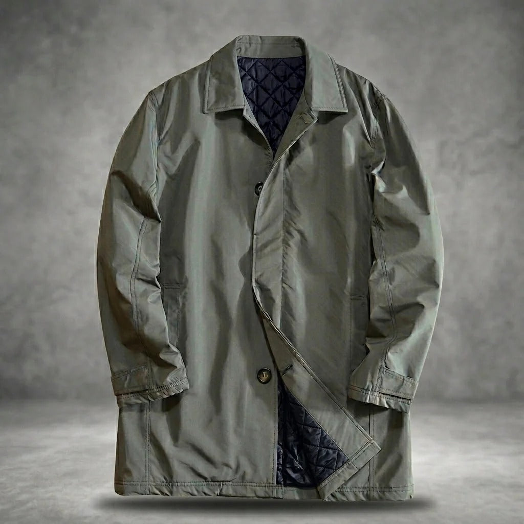 Men's Jacket | Tailored Fit with Button Fastening | L&S - 6 - London-stylehouse.com