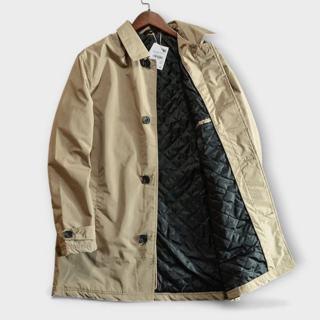 Men's Jacket | Tailored Fit with Button Fastening | L&S - 3 - London-stylehouse.com