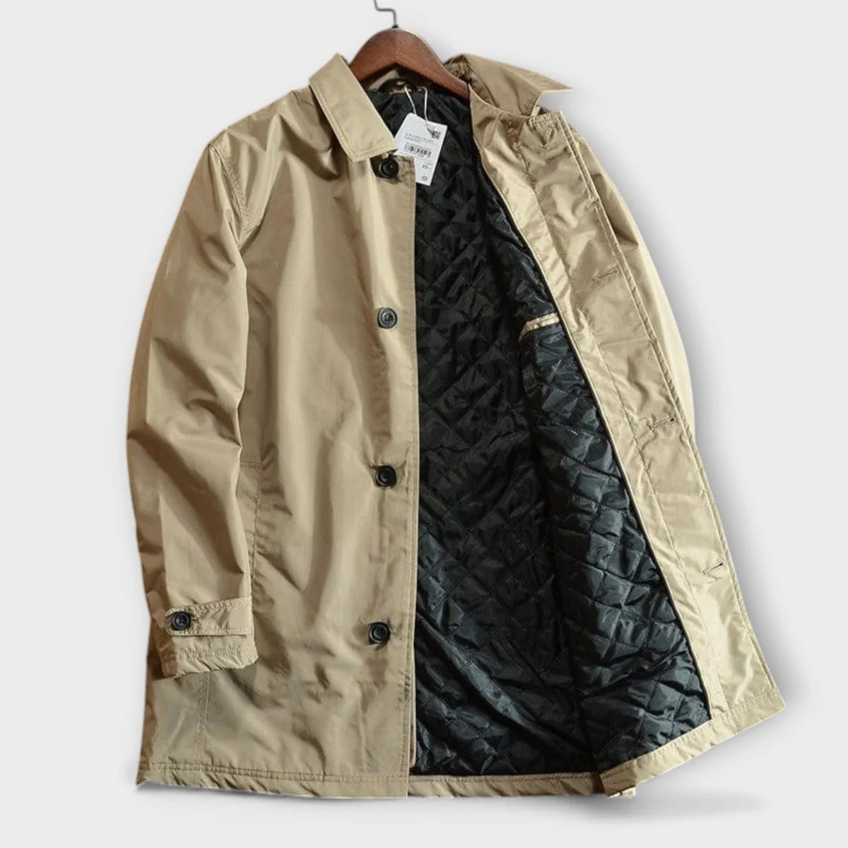 Men's Jacket | Tailored Fit with Button Fastening | L&S - 3 - London-stylehouse.com