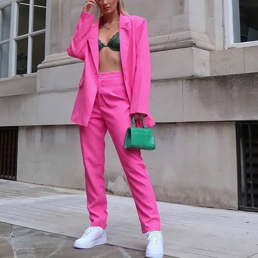 Sophia – Tailored Two-Piece Suit Set for Women