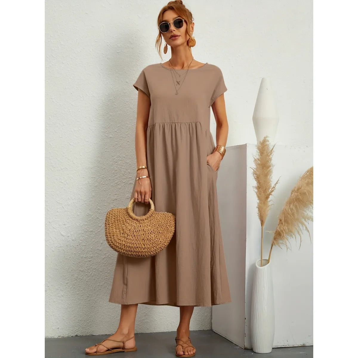 Leni – Women Casual Maxi Dress