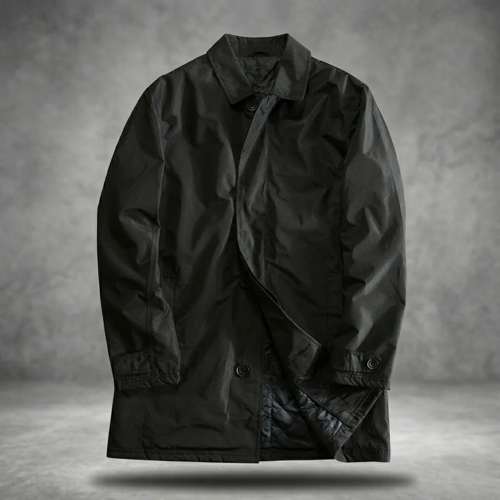Men's Jacket | Tailored Fit with Button Fastening | L&S - 4 - London-stylehouse.com