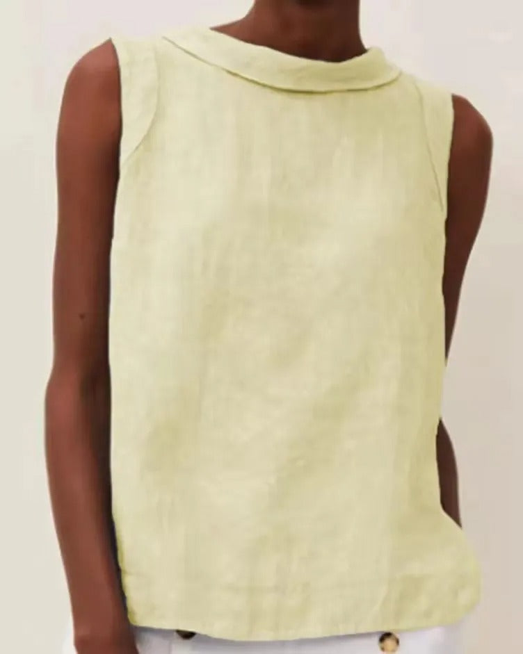 Hannah – High Quality Sleeveless Top for Women
