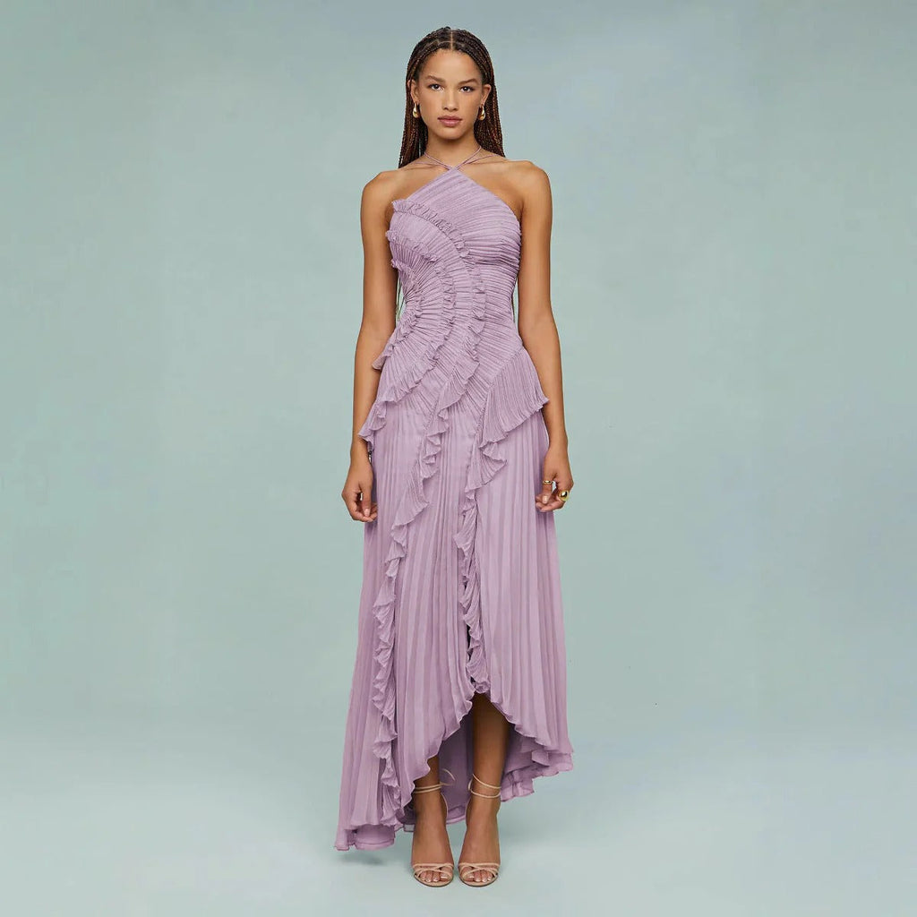 Emilia – Elegant Pleated Dress for Women - Image 2