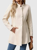 Women's Jacket in Fitted Cut with Button Fastening | L&S - 1 - London-stylehouse.com