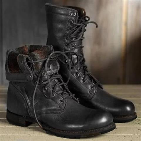 Men's Boots with Cosy Lining and Sturdy Sole | L&S - 2 - London-stylehouse.com