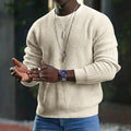 Iván – Textured Knit Jumper for Men