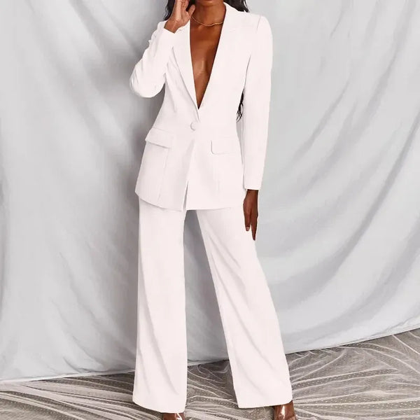 Sophia – Tailored Two-Piece Suit Set for Women