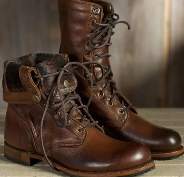 Men's Boots with Cosy Lining and Sturdy Sole | L&S - 1 - London-stylehouse.com