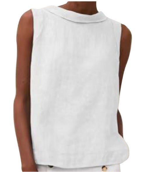Hannah – High Quality Sleeveless Top for Women