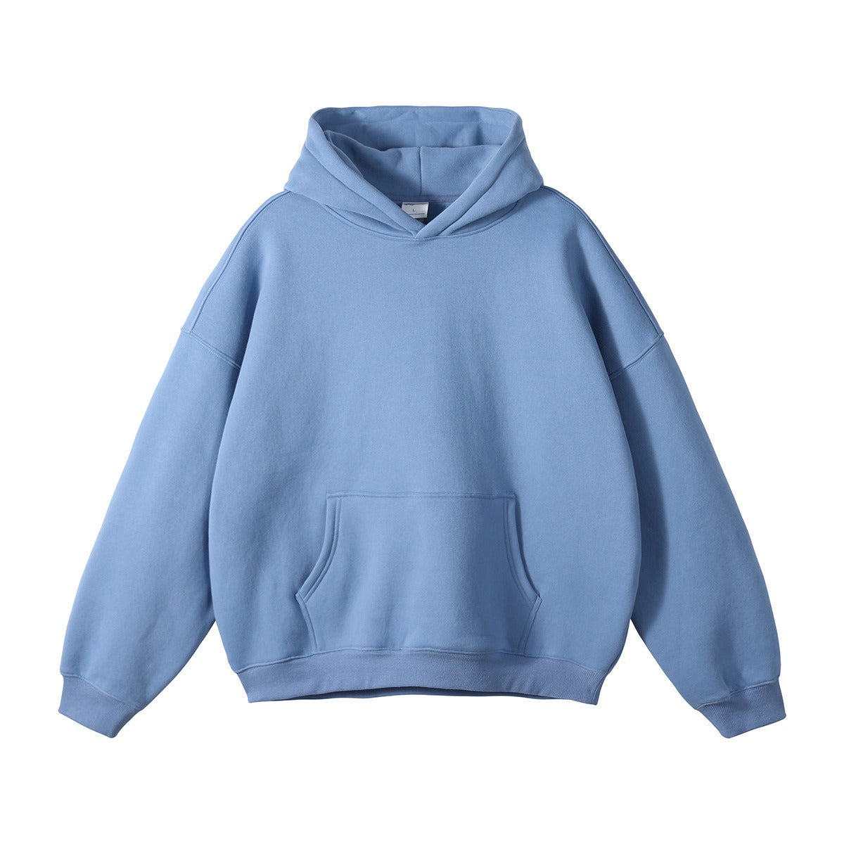 Unisex hoodie with a relaxed fit and a kangaroo pocket | L&S
