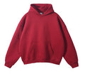 Unisex hoodie with a relaxed fit and a kangaroo pocket | L&S