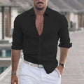 Karl – Classic Linen Shirt for Men