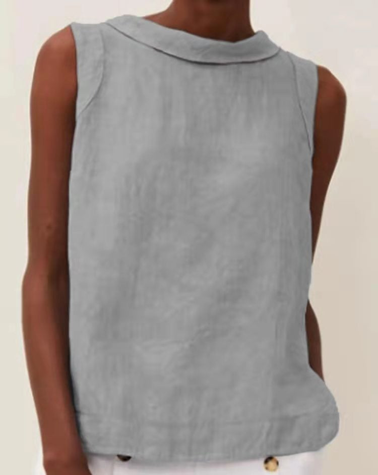 Hannah – High Quality Sleeveless Top for Women