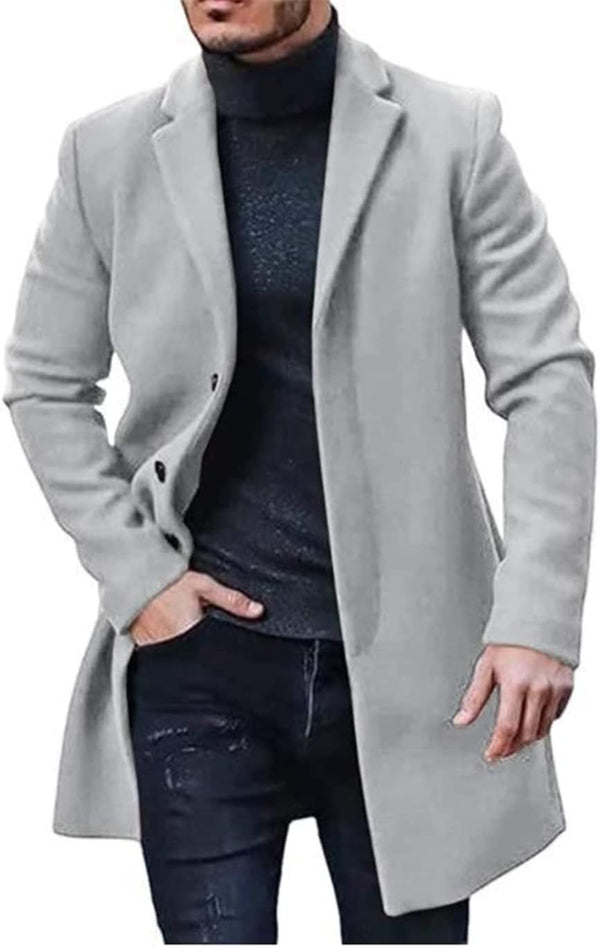Joachim – Zeitloser Mantel in stilvollem Design - Coats - Temala