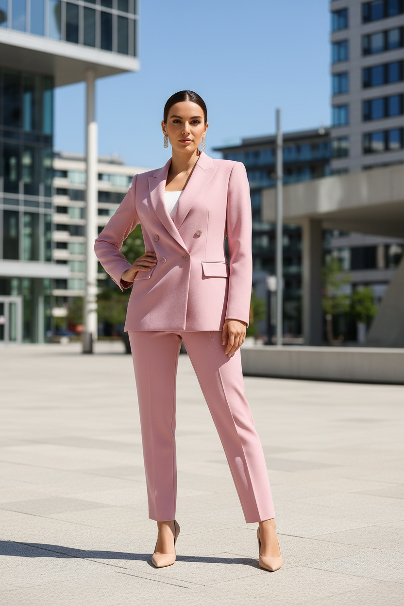 Elvira – Women Tailored Double-Breasted Blazer - Image 7