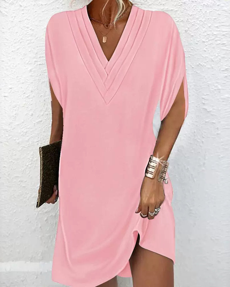 Leni – Stylish V-Neck Dress - Image 8