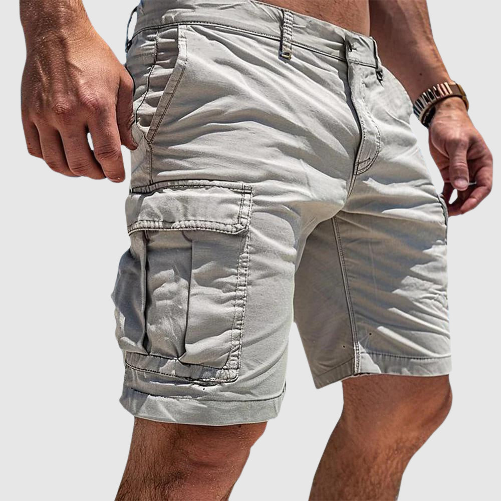 Adrian – Cargo Pocket Knee Length Shorts - Image 1