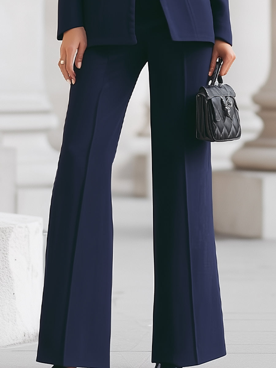 Women’s outfit featuring a fitted blazer and a loose fit - J&B; - 7 - London-stylehouse.com