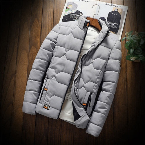 Quilted men’s jacket in a slim-fit cut with a zip - J&B; - 2 - London-stylehouse.com
