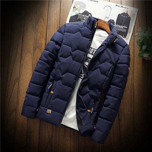 Quilted men’s jacket in a slim-fit cut with a zip - J&B; - 4 - London-stylehouse.com